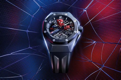 patek spider man|audemars piguet spider man.